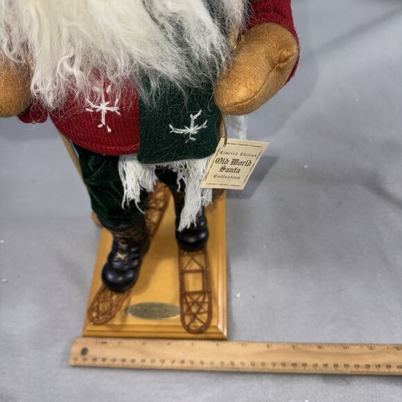 2004 Old World Santa Collection “Snowshoe Santa” Target Limited Edition RARE VTG - Picture 10 of 11